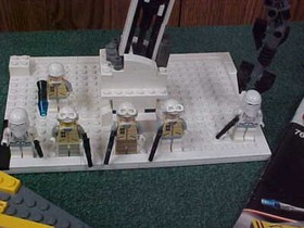 LEGO STAR WARS ANAKINS STARFIGHTER 7669 & LARGE MOC DROID BUILD