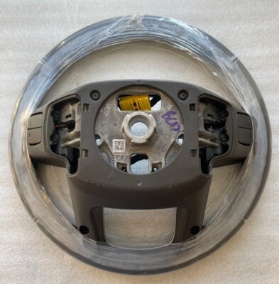 Genuine GM Brown Leather Steering Wheel – Fits 2019+ GMC Sierra 1500/2500/3500 HD (Assembly Line Leftover) 5 thumbnail image