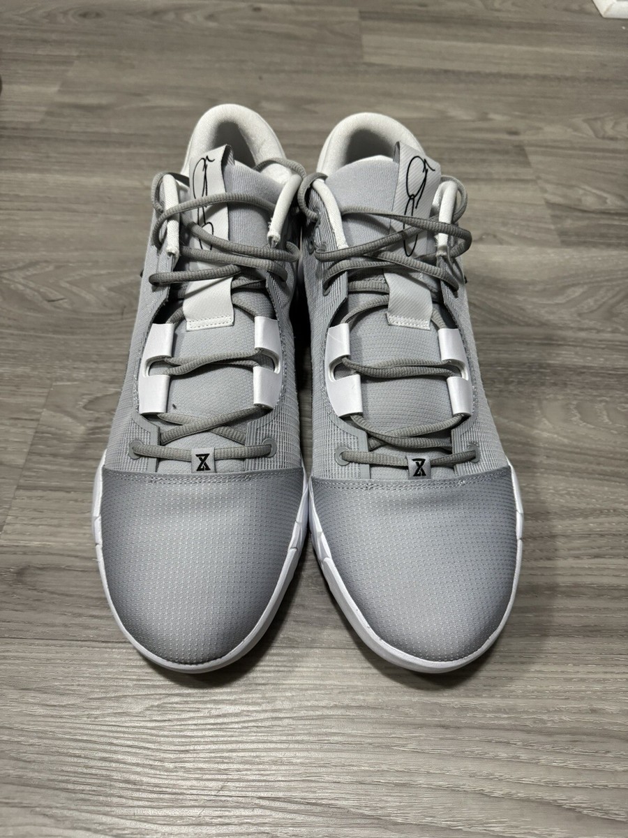 Nike PG 6 TB Promo Wolf Grey White Basketball Shoe RARE  display picture 2