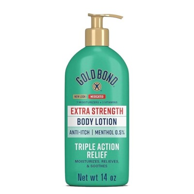 Gold Bond Medicated Extra Strength Anti-Itch Body Lotion - 14 oz - ( 1 Pack )