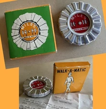 WALK-A-MATIC Toy PEDOMETER Chadwick-Miller Original BOX Instructions Vintage MCM