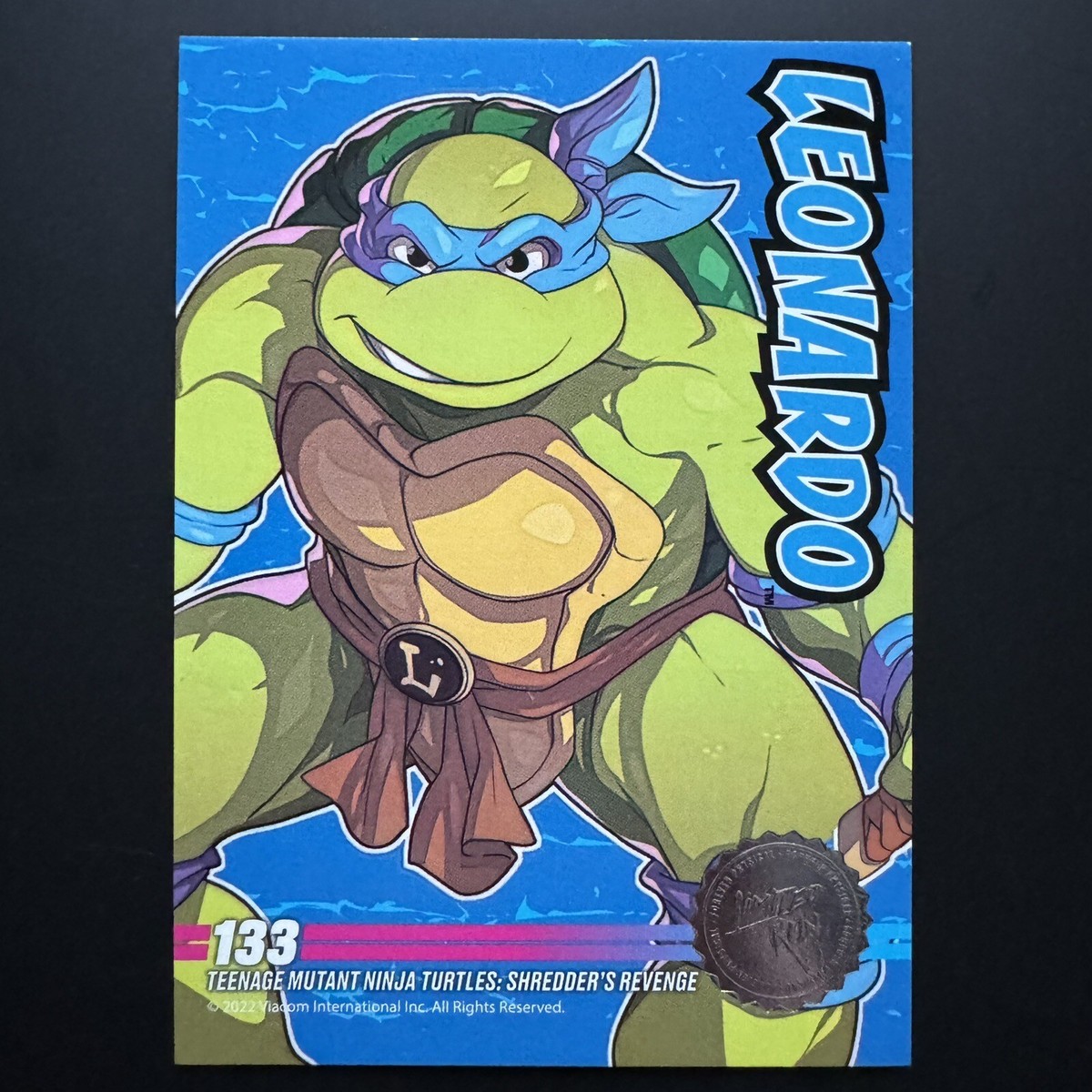 Limited Run Games Card TMNT Shredder's Revenge 133 LEONARDO | eBay