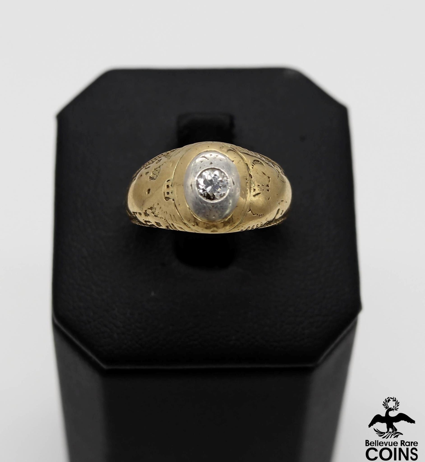 Tiffany 14K Yellow Gold CTW Diamond Vintage Class Ring