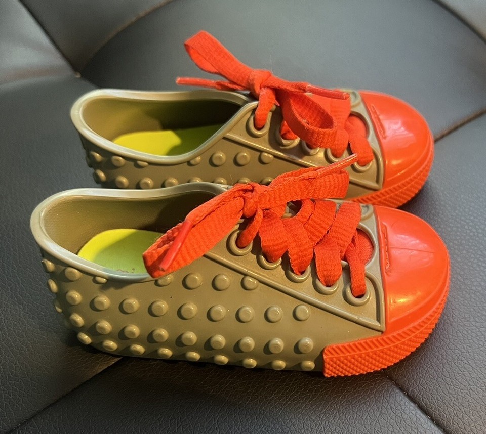 MINI MELISSA VEGAN Toddler Sneakers Shoes! Size 6 NEW eBay