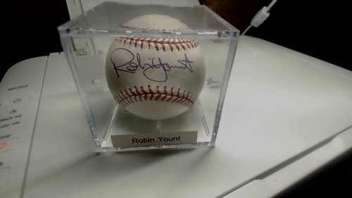 Robin Yount signed OMLB baseball PSA authenticated - Picture 2 of 4