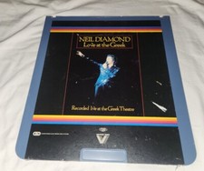 CED VIDEODISC NEIL DIAMOND LOVE AT THE GREEK