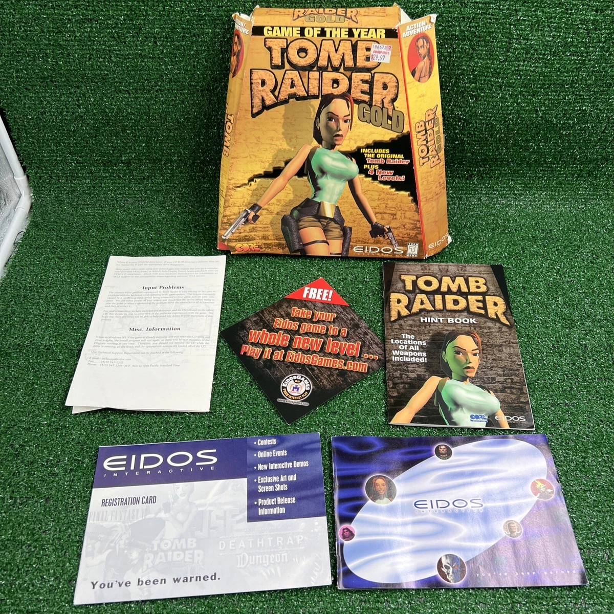 Tomb Raider Premier Collection Edition - Version PC Big Box Originale - Jeu 1998