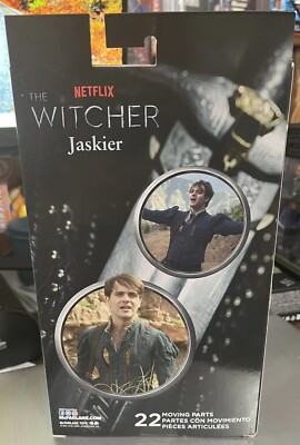 The Witcher Netflix Jaskier 7  Action Figure McFarlane Toys Ajustable NEW. -3