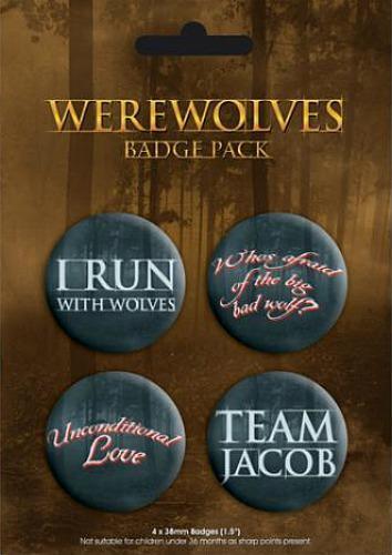 Werewolf - Badge Pack (4 Badges) - Picture 1 of 1