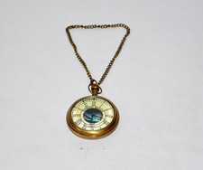 Antique Brass Pocket Watch Collectible Titanic Watch...