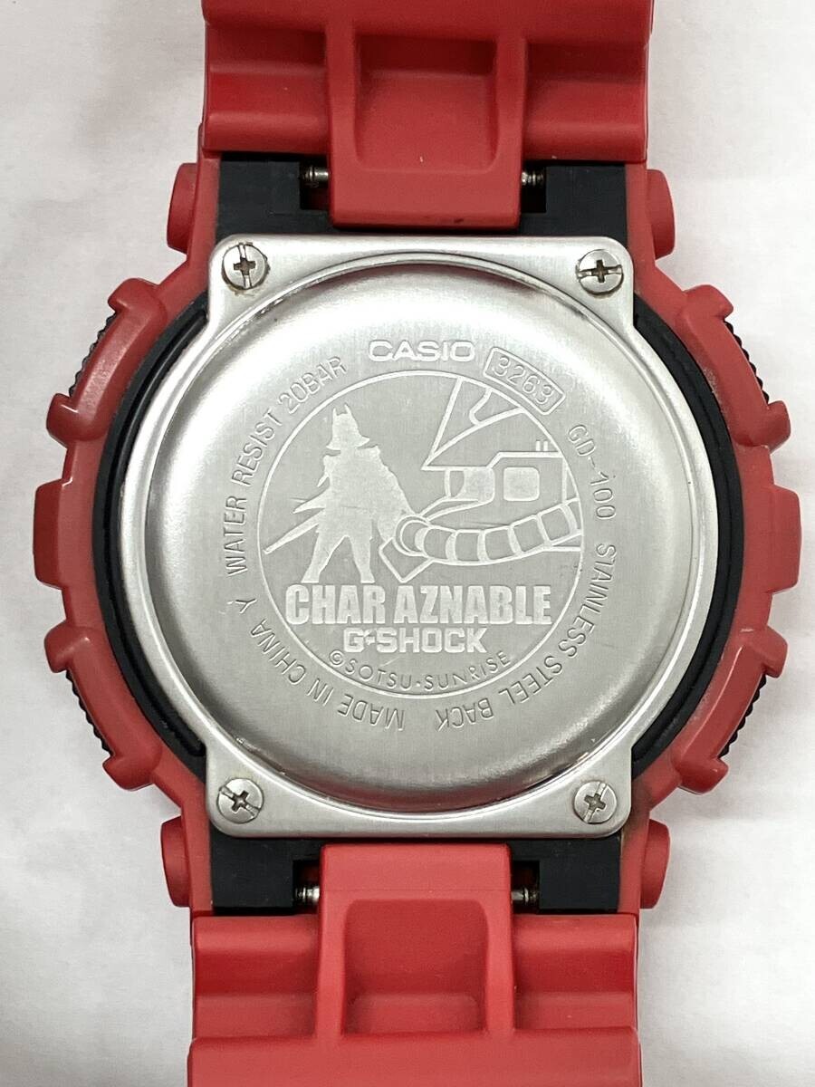 CASIO G-SHOCK x Gundam 35th Anniversary Char Aznable Model GD-100