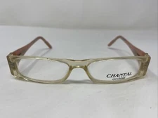 Chantal Occhiali Italy Mod P476 COL.S2042 51-15-130 Beige Eyeglasses Frame 7483