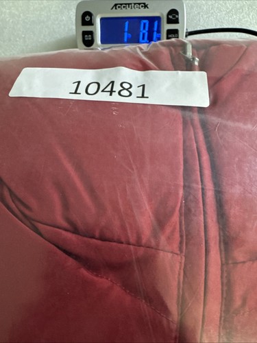 Kenneth Cole Reaction Red Jacket Women's Large 60% Down 40% Feather - Picture 12 of 12