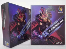 MetaGate-G-01B MG Tri-Change Warrior Drift black red robot toy