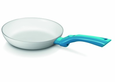Beka 13537204 Fluo Poêle à Frire en aluminium intérieur céramique Blanc 20 cm