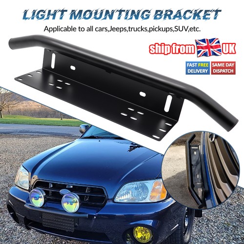 Bull Bar Bumper US License Plate Light Bracket For TOYOTA Dodge SUV Truck Car - Foto 9