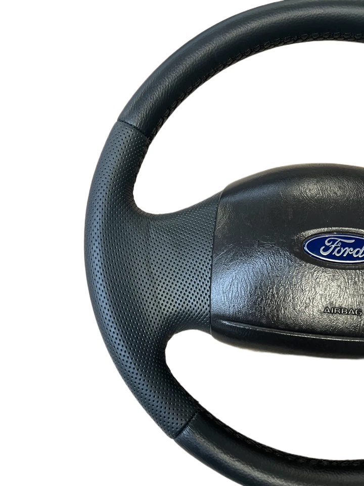 Lenkrad Lederlenkrad Ford Transit MK6  NEU LEDERBEZUG Neu Beziehen - Bild 3 von 3