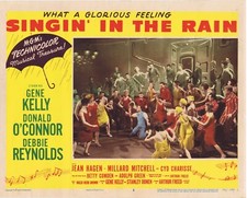 SINGIN' IN THE RAIN US Lobby Card 8 Gene Kelly Debbie Reynolds Donald O'Connor