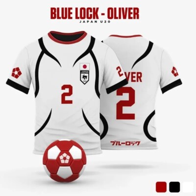 Blue Lock JAPAN U20 Team | Anime Trikot für Fans | Verschiedene Designs & Größen