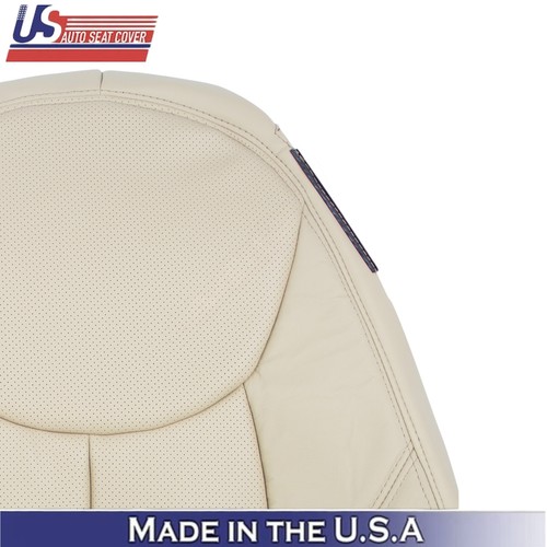2003-2007 for Mercedes Benz R230 SL500 Front Seat Covers Genuine Leather Beige - Picture 10 of 12