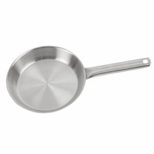 Matfer Bourgeat Tradition Frying Pan in Silver Stainless Steel - 200mm
