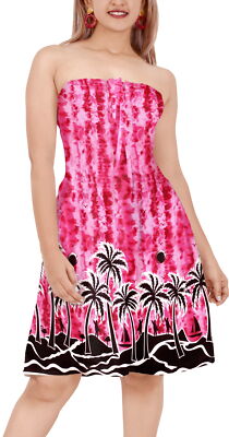 beach tube top dresses Tia Tube Dress One Size / Denim / Rayon main image 1