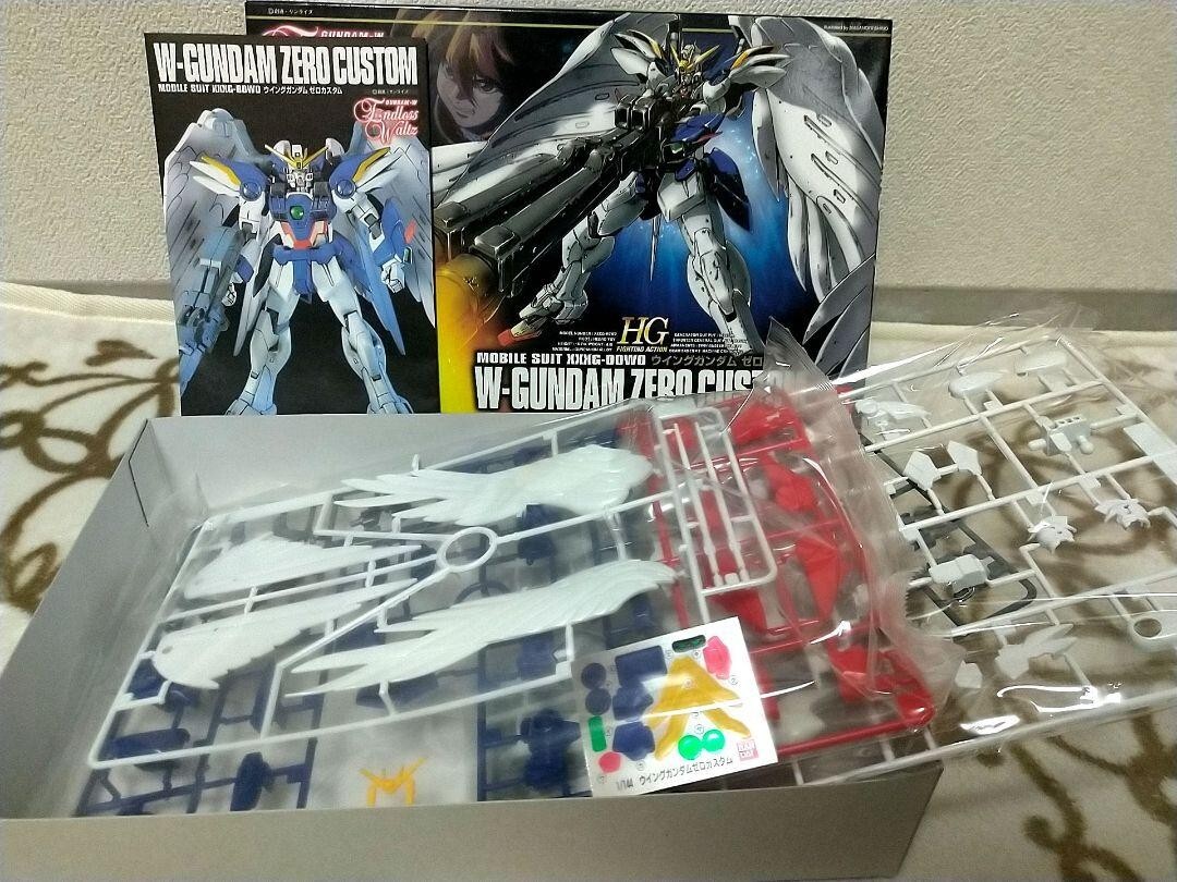 希少メタルクリア特別版HG W-GUNDAM ZERO & D-HELL セット 希少メタルクリア特別版HG W-GUNDAM ZERO & D-HELL セット