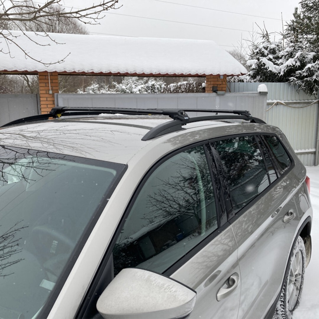 Toyota Sienna Xl10 Mpv 19982003 Roof Rack Cross Bars Black Set A1 eBay