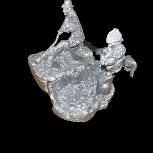 VTG Sherlock Holmes & Watson Pewter Pipe & Match Holder Signed Kevin O’hare 1984 - Picture 11 of 15