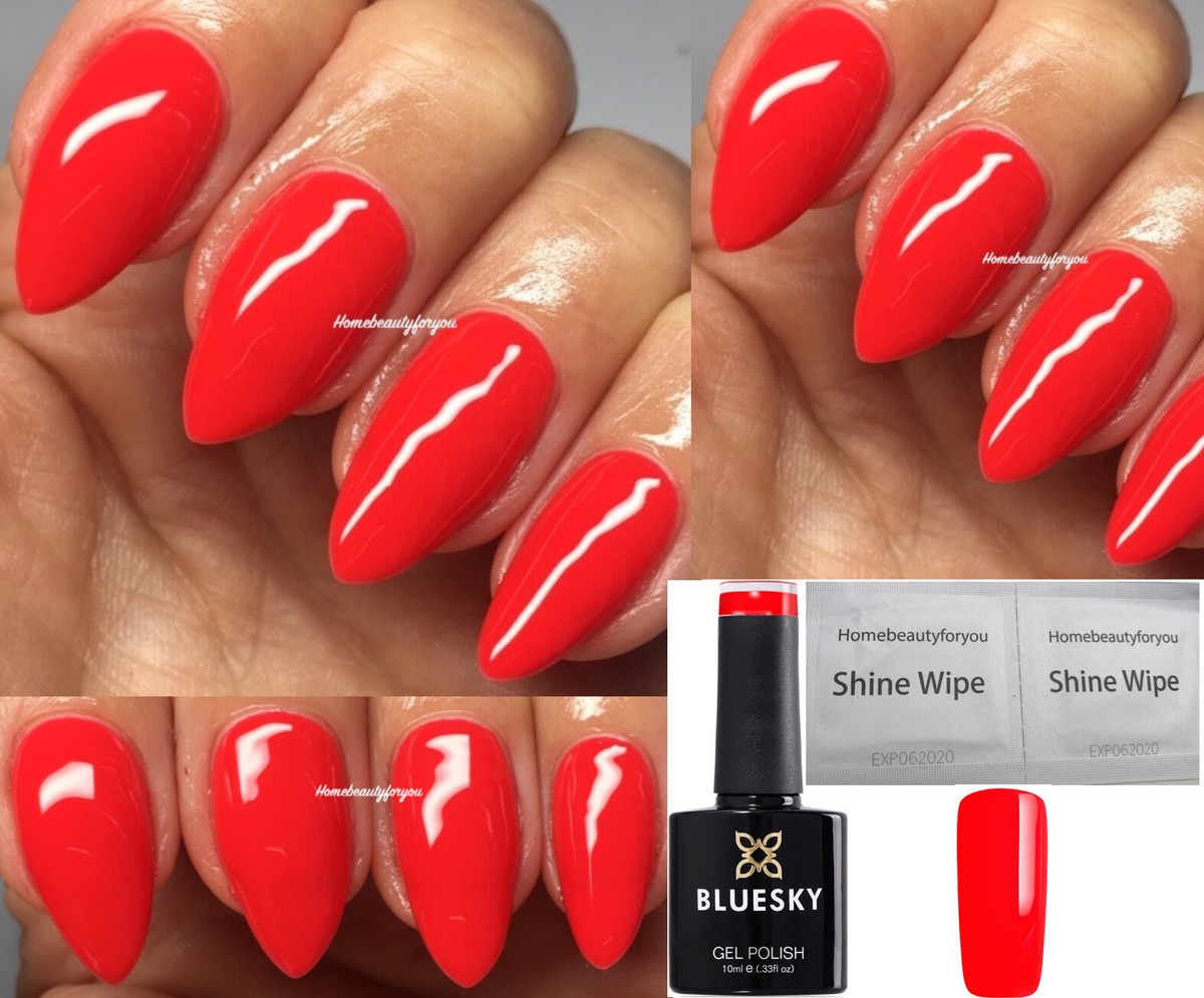 BLUESKY UV Gel Nagellack LT65, 10 Ml | Soak Off, Hochglänzend, 14 Tage Halt, Für LED/UV-Lampe