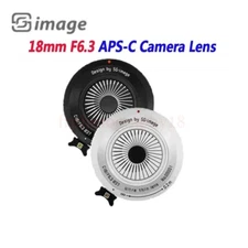 SGimage 18mm F6.3 APS-C MF Ultra-thin Pancake Prime Constant ApertureCamera Lens