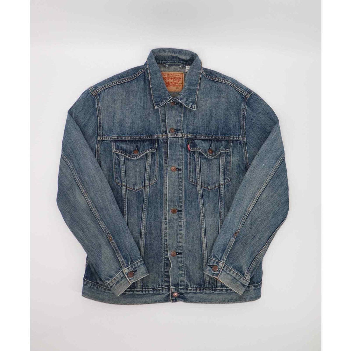 Levi Strauss & Co. デニムジャケット XL Levi Strauss Signature Jean jacket SZ XL Dark Wash Denim