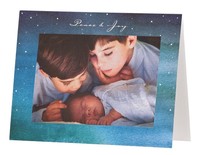 Watercolor Peace & Joy Photo Christmas Card Set Of 18, Blue on sale Watercolor Peace & Joy Photo Christmas Card Set Of 18, Blue on sale