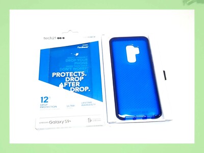 Tech21 - Evo Check Case for Samsung Galaxy S9+ - Midnight Blue