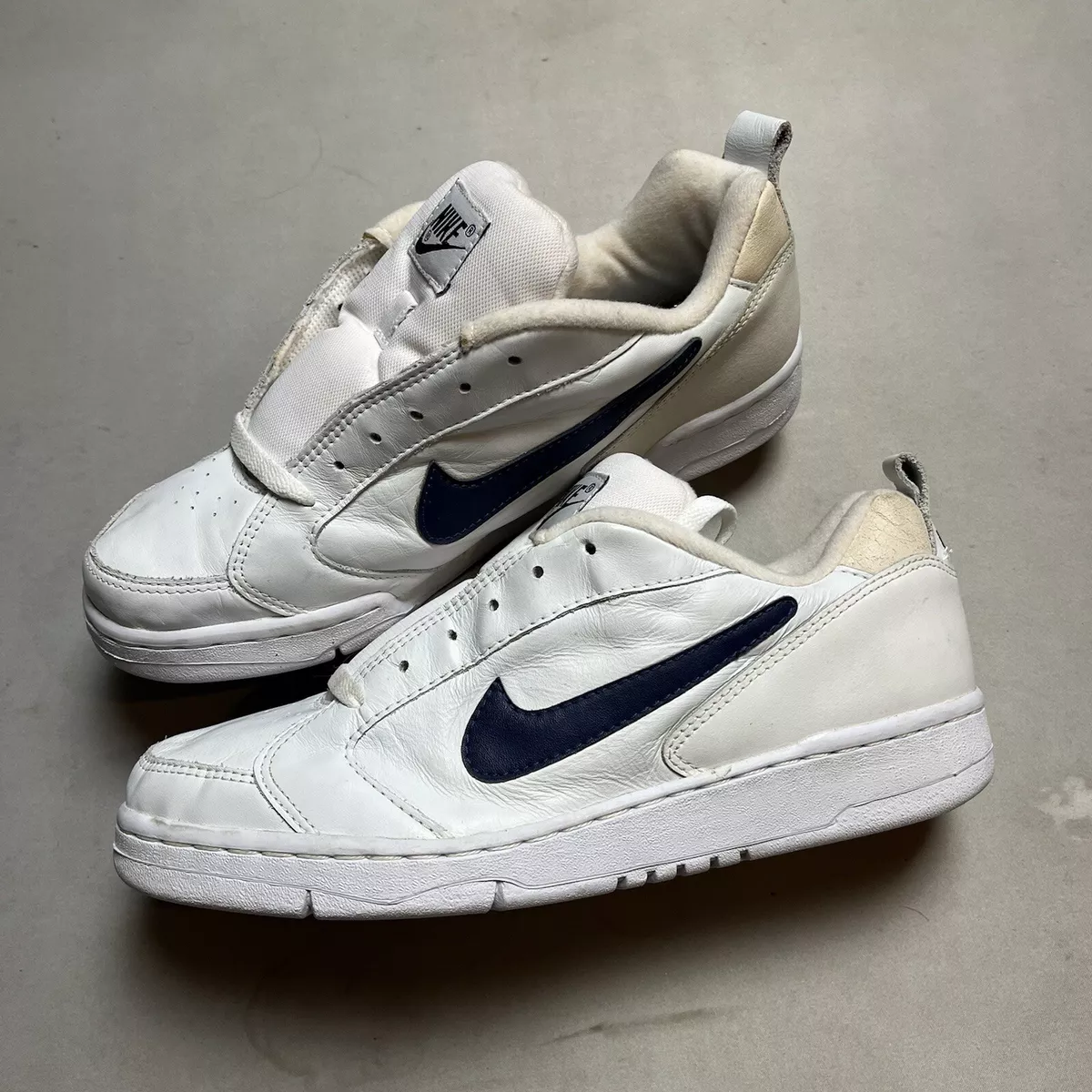 Vintage 90s Nike Tennis Running Shoes Swoosh Deadstock Rare