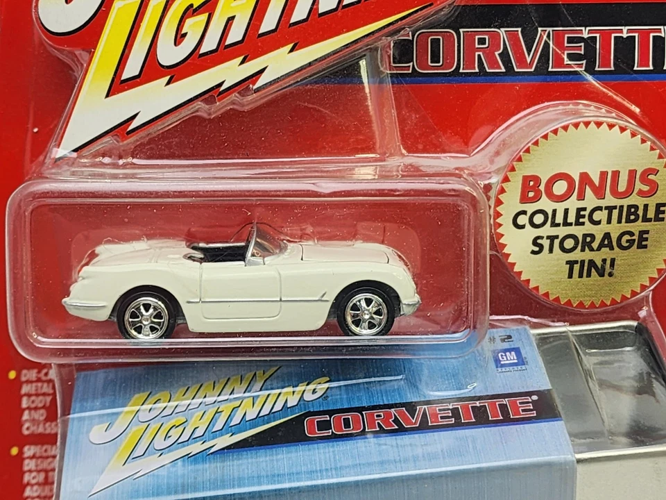 Corvette Johnny Lighting 1953 nuevo en caja con lata Foto 3 de 4