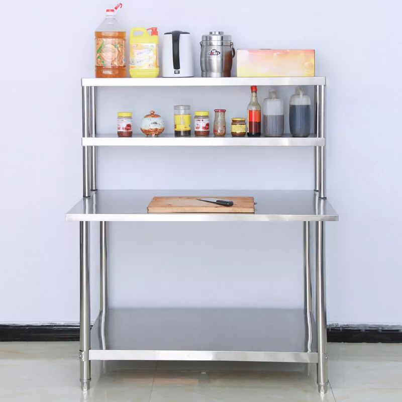Stainless steel on sale kitchen table top
