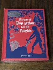 The Story of King Arthur and His Knights Howard Pyle Leather bound BRAND NEW