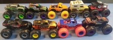 Monster Jam 1/64 Spin Master Lot of 9 Grave Digger Max D 20th Wreckreation Truck