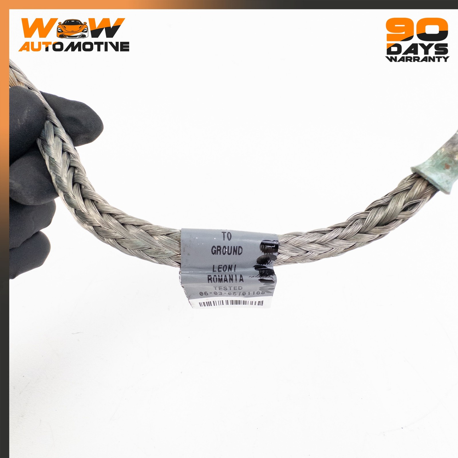 06-16 ASTON MARTIN V8 VANTAGE FRONT BATTERY CABLE GROUND WIRING ASSEMBLY OEM
