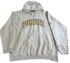 Purdue University Hoodie Sweatshirt Men’s XL Gray ProSphere P2 Embroidered Logos
