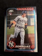 Jasson Dominguez (RC) Topps Chrome Update MLB Debut #USC70 Yankees