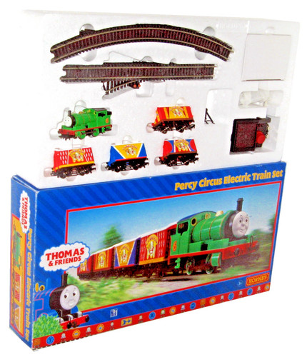R 9072 Hornby Thomas & seine Freunde Percy und der Zirkus Spurweite OO elektrisches Zugset | Condition: New