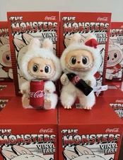 USA Authentic POP MART THE MONSTERS LABUBU COCA-COLA Plush pendant SEALED