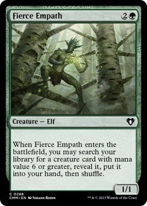 Fierce Empath 288 Commander Masters Common