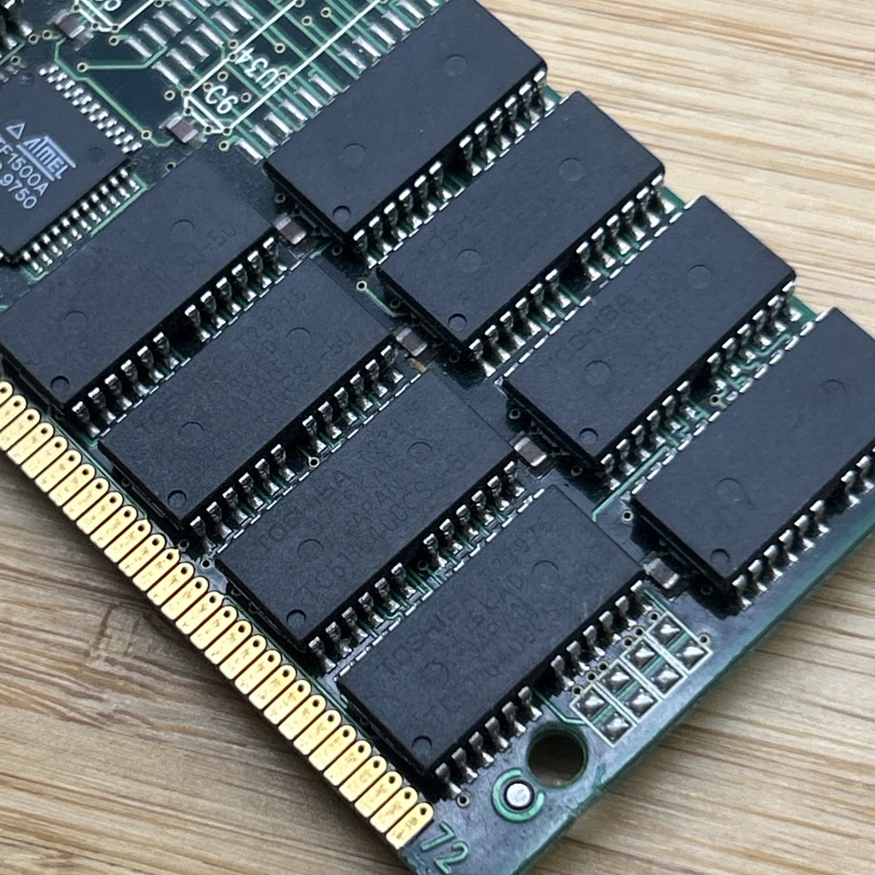 64MB Fast Page FPM MEMORY Non-PARITY 50NS SIMM 72-PIN 5V 16X32 MODULE - Image 2 of 4