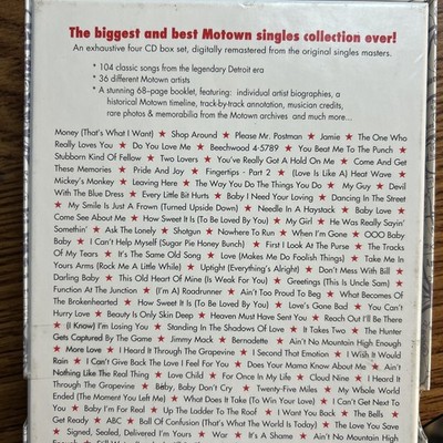 Hitsville USA Motown Singles 1959-71 4CD Box Set Complete Tested