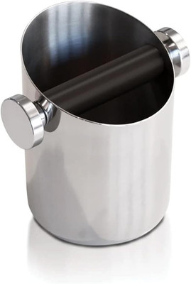 Rocket Espresso Stainless Steel Knock Box for Perfect Coffee Grounds Disposal
