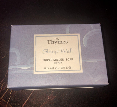 Thymes SLEEP WELL Triple Milled Bar Soap 225g 8 oz net NEW Rare