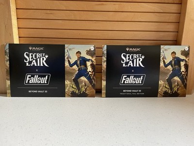 2026 MagicThe Gathering SECRET LAIR FALLOUT Beyond Vault 33 Foil/Non-Foil Sealed